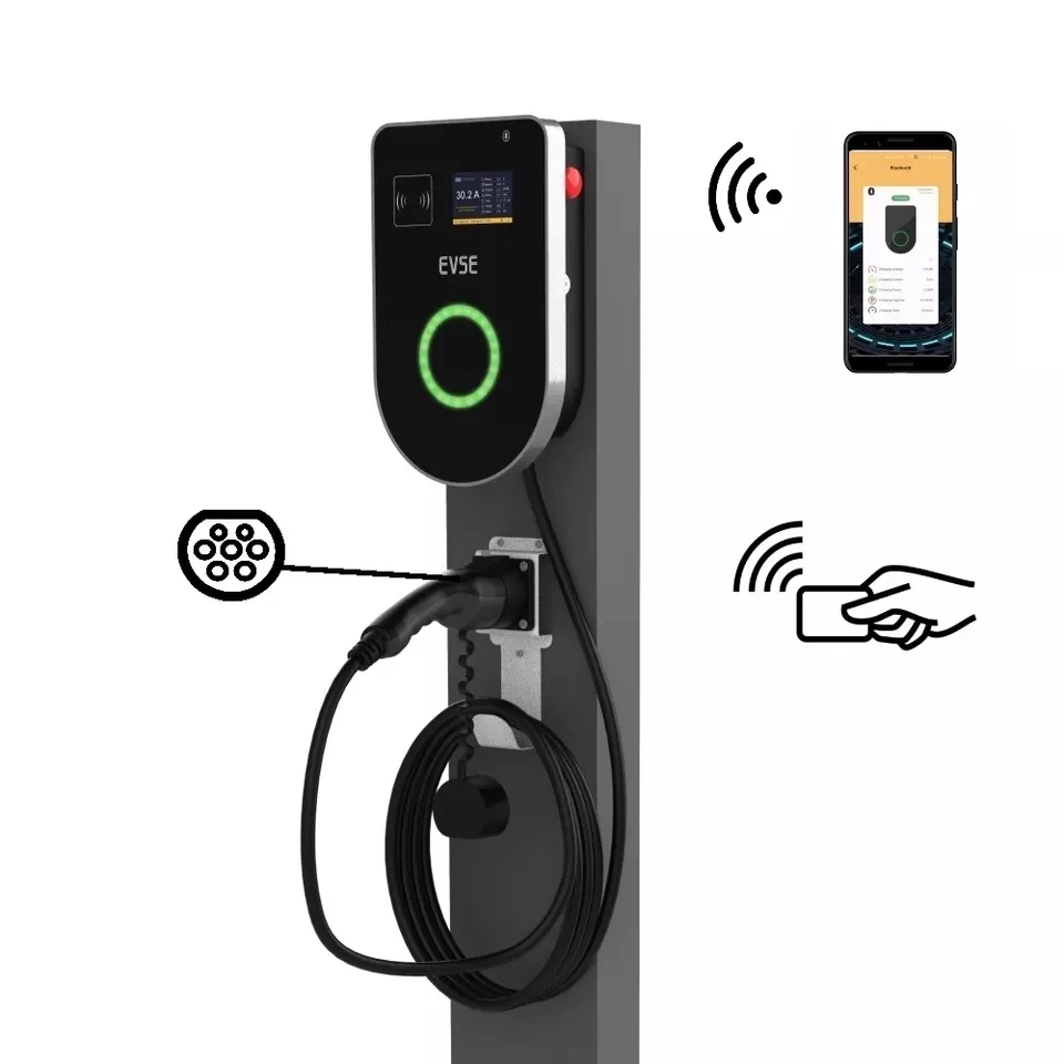 22Kw Wallbox Type 2 Ocpp Rfid - Stasiun Pengisian Daya Mobil Listrik EV