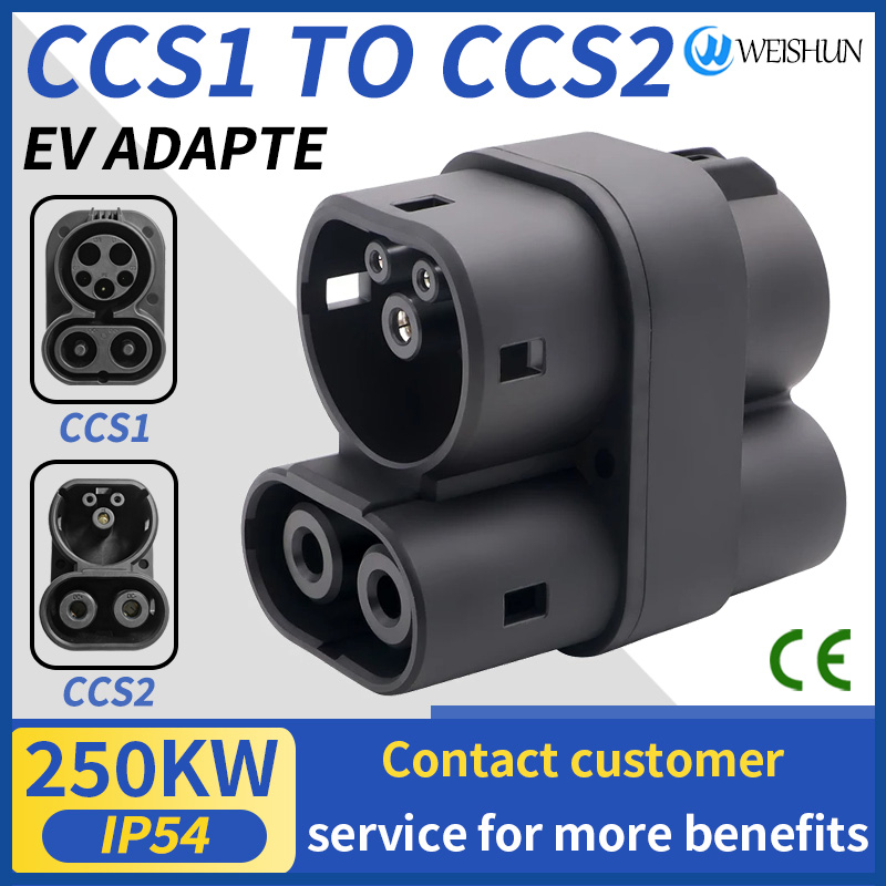 Ccs2 To Ccs1 Fast Charge Adapter 250Kw - Adaptor Pengisian Cepat DC EV CCS1