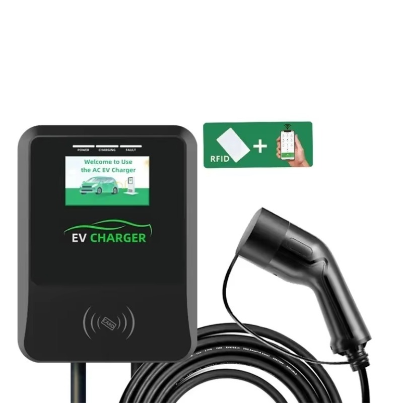 22Kw Wallbox Type 2 Ocpp Rfid - Stasiun Pengisian Daya EV Wallbox 22kW,