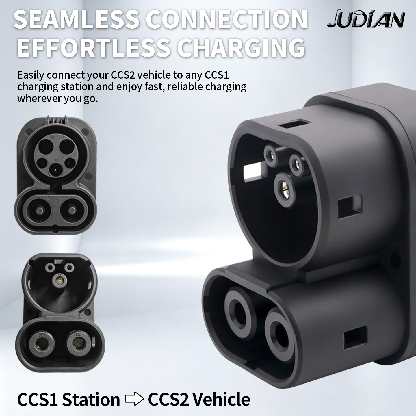 Adaptor Pengisian Cepat DC EV  - Ccs2 To Ccs1 Fast Charge Adapter 250Kw ulasan dan harga