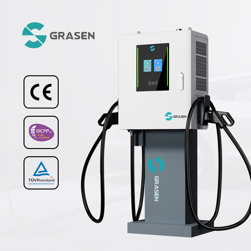 Wall Box CCS2 Komersial 30kW 4 - Dc Fast Charger 30Kw Wallbox Commercial ulasan dan harga