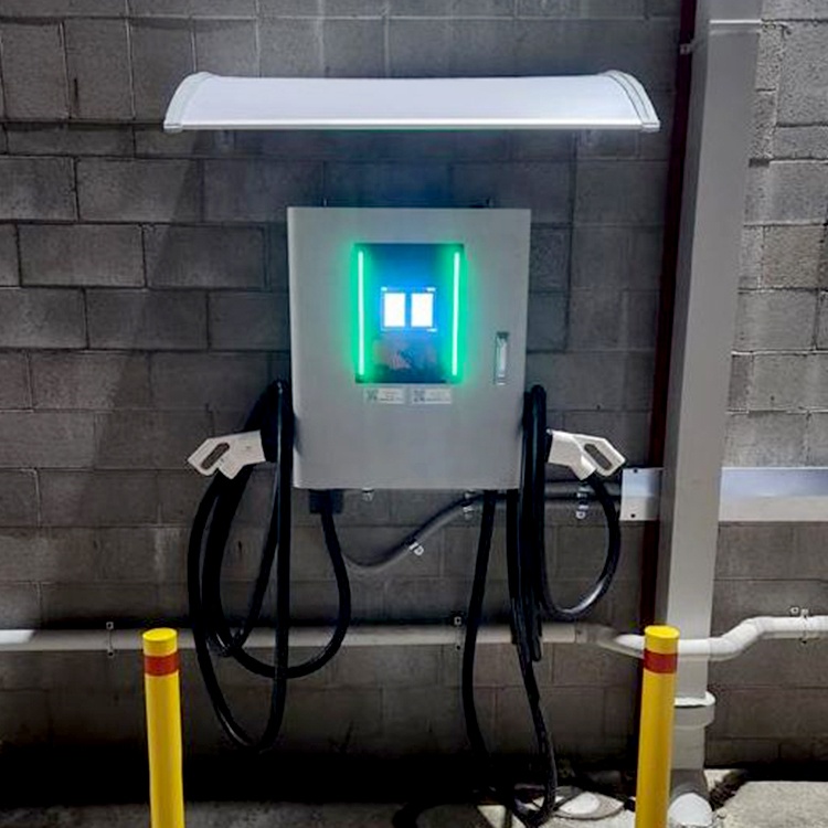 Wall Box CCS2 Komersial 30kW 4 - Dc Fast Charger 30Kw Wallbox Commercial ulasan dan harga