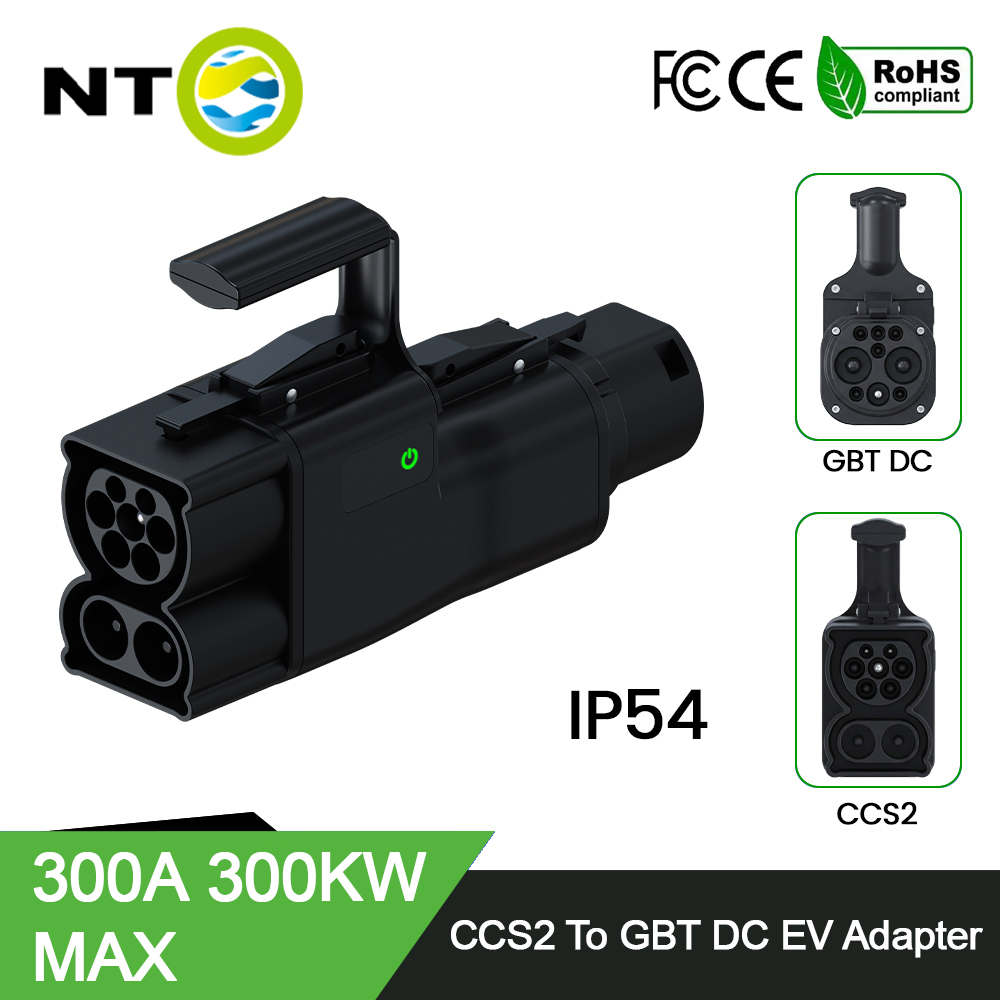 NTO CCS2 ke GB/T EV adaptor EV - Gb/T To Ccs2 200A Fast Charging Adapter ulasan dan harga