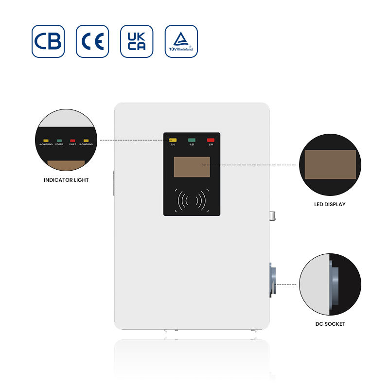 Pengisi Daya Mobil Listrik Kho - Dc Fast Charger 30Kw Wallbox Commercial ulasan dan harga