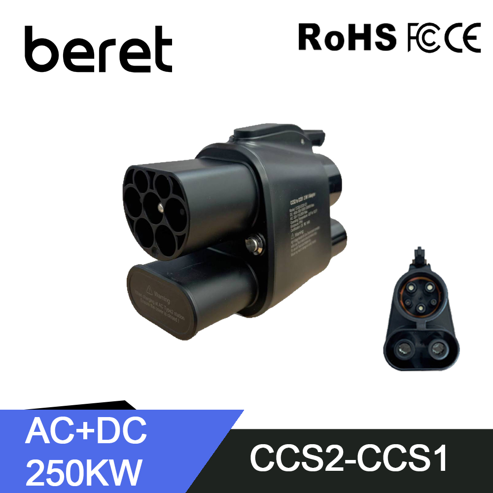 Adaptor BERET CCS2 Ke CCS1 dar - Ccs2 To Ccs1 Fast Charge Adapter 250Kw ulasan dan harga